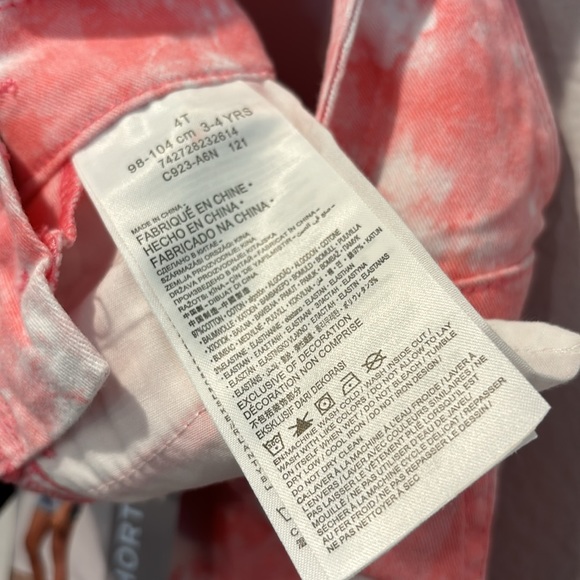 Levi’s relaxed fit overalls Shortalls, size: 4 - Picture 4 of 7